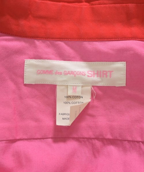 COMME des GARCONS SHIRT（コムデギャルソンシャツ）カジュアルシャツ ピンク サイズ:M レディース/2200653747248