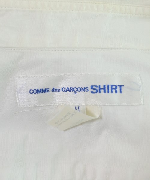 COMME des GARCONS SHIRT（コムデギャルソンシャツ）カジュアルシャツ 白 サイズ:M メンズ/2200654364031