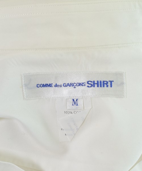 COMME des GARCONS SHIRT（コムデギャルソンシャツ）カジュアルシャツ 白 サイズ:M メンズ/2200654364048
