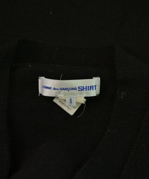 COMME des GARCONS SHIRT（コムデギャルソンシャツ）カーディガン 黒 サイズ:S メンズ/2200654413043
