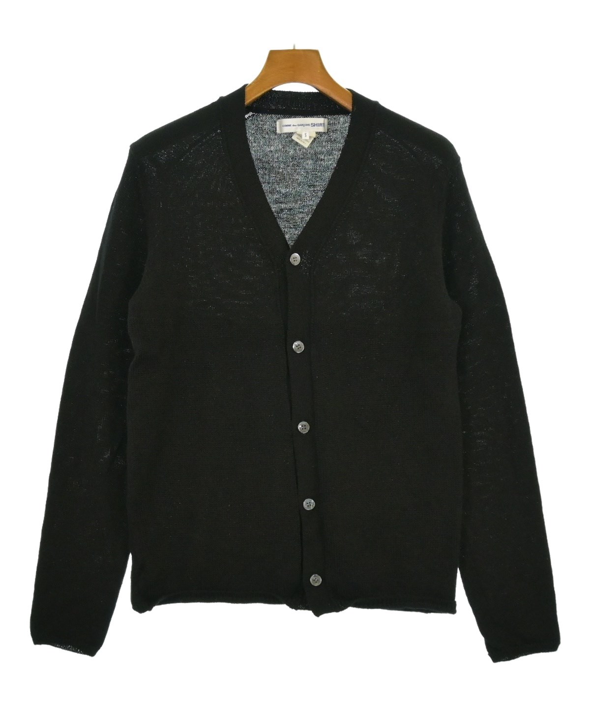 COMME des GARCONS SHIRT カーディガン 黒 S 【公式通販】