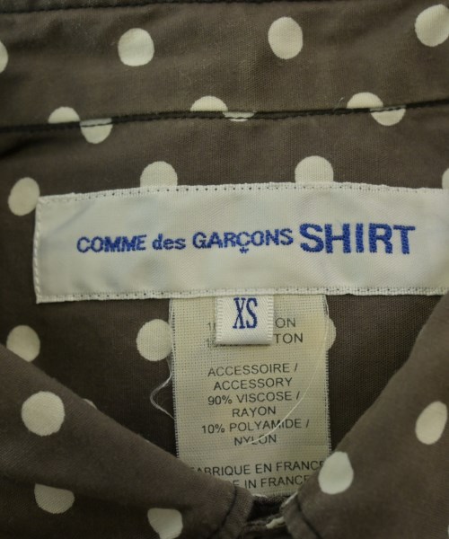 COMME des GARCONS SHIRT（コムデギャルソンシャツ）カジュアルシャツ 茶 サイズ:XS メンズ/2200654497036