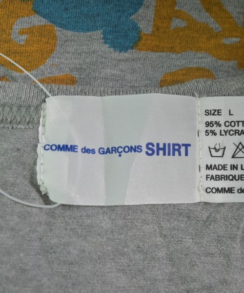 COMME des GARCONS SHIRT（コムデギャルソンシャツ）Tシャツ・カットソー グレー サイズ:L メンズ/2200702231094