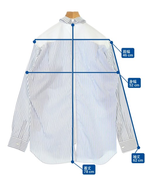 COMME des GARCONS SHIRT（コムデギャルソンシャツ）カジュアルシャツ 白 サイズ:M メンズ/2200702268014