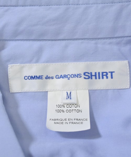 COMME des GARCONS SHIRT（コムデギャルソンシャツ）カジュアルシャツ 青 サイズ:M メンズ/2200702268021