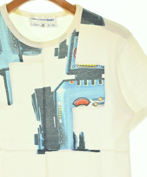 COMME des GARCONS SHIRT（コムデギャルソンシャツ）Tシャツ・カットソー 白 サイズ:M メンズ/2200700378616
