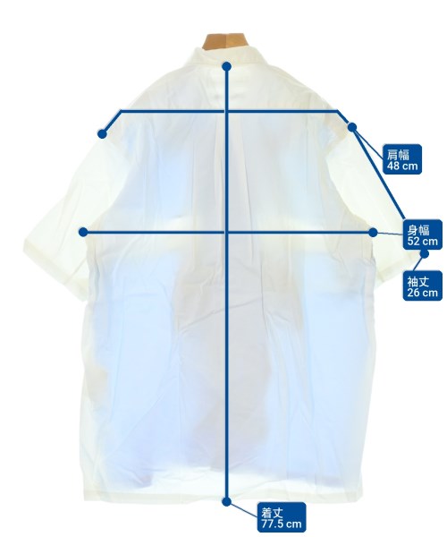 COMME des GARCONS SHIRT（コムデギャルソンシャツ）カジュアルシャツ 白 サイズ:M メンズ/2200700832927