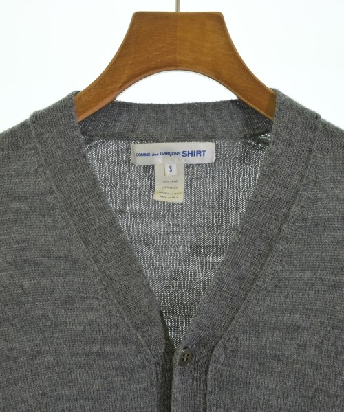 COMME des GARCONS SHIRT（コムデギャルソンシャツ）カーディガン グレー サイズ:S メンズ/2200702531026
