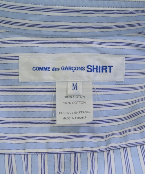 COMME des GARCONS SHIRT（コムデギャルソンシャツ）カジュアルシャツ 青 サイズ:M メンズ/2200677583075