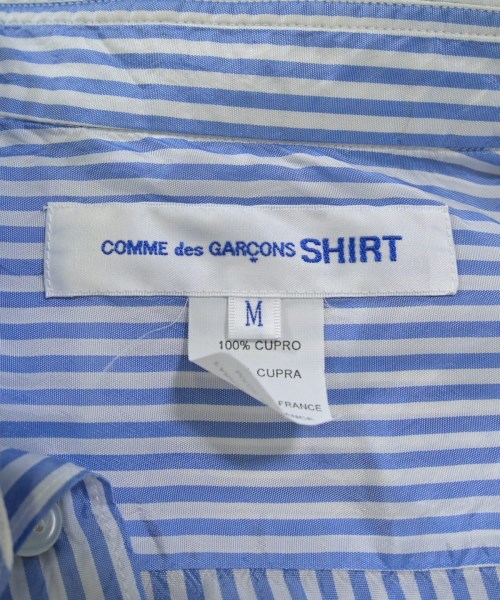 COMME des GARCONS SHIRT（コムデギャルソンシャツ）カジュアルシャツ 青 サイズ:M メンズ/2200677583082