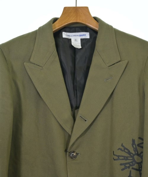 COMME des GARCONS SHIRT（コムデギャルソンシャツ）カジュアルジャケット カーキ サイズ:S メンズ/2200702789014