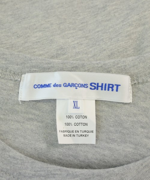 COMME des GARCONS SHIRT（コムデギャルソンシャツ）Tシャツ・カットソー グレー サイズ:XL メンズ/2200703239075
