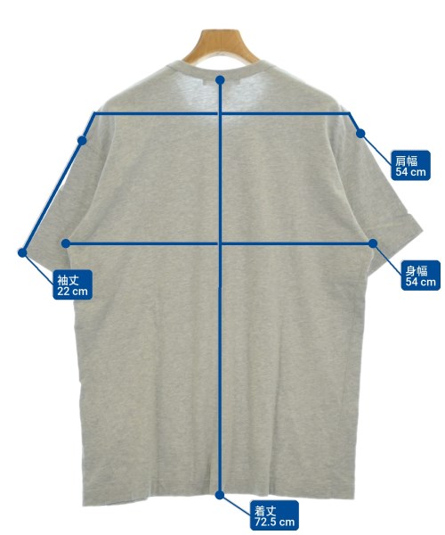 COMME des GARCONS SHIRT（コムデギャルソンシャツ）Tシャツ・カットソー グレー サイズ:S メンズ/2200703277046