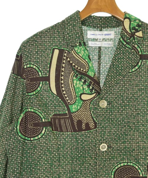 COMME des GARCONS SHIRT（コムデギャルソンシャツ）カジュアルジャケット 緑 サイズ:M メンズ/2200702967023