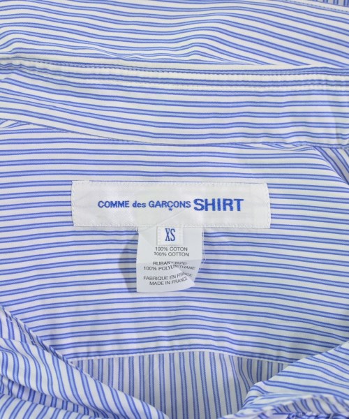 COMME des GARCONS SHIRT（コムデギャルソンシャツ）カジュアルシャツ 青 サイズ:XS メンズ/2200703503046