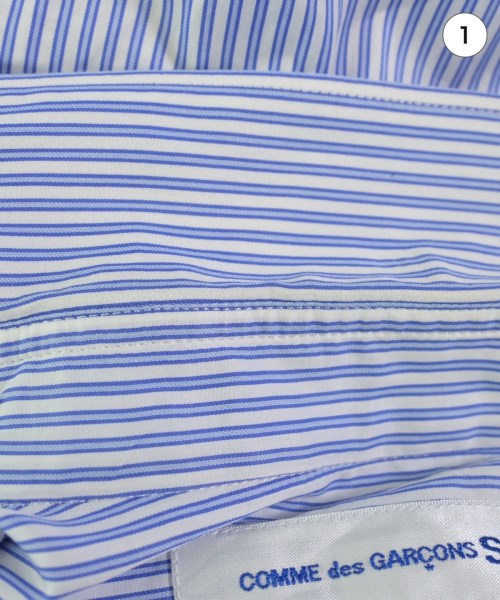 COMME des GARCONS SHIRT（コムデギャルソンシャツ）カジュアルシャツ 青 サイズ:XS メンズ/2200703503046