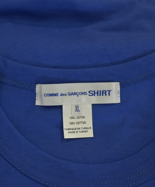 COMME des GARCONS SHIRT（コムデギャルソンシャツ）Tシャツ・カットソー 青 サイズ:XL メンズ/2200702446054