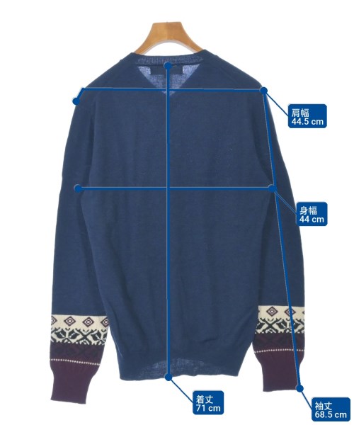 COMME des GARCONS SHIRT（コムデギャルソンシャツ）ニット・セーター 紺 サイズ:M メンズ/2200702447655