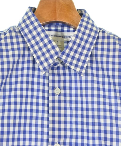 COMME des GARCONS SHIRT（コムデギャルソンシャツ）カジュアルシャツ 青 サイズ:S メンズ/2200702518744
