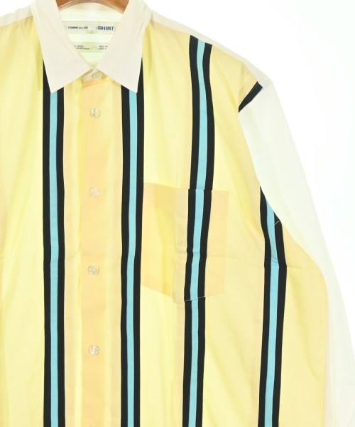 COMME des GARCONS SHIRT（コムデギャルソンシャツ）カジュアルシャツ 黄 サイズ:S メンズ/2200702518751