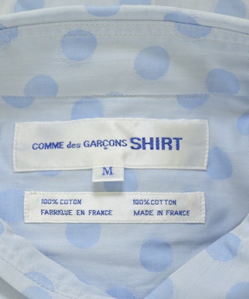 COMME des GARCONS SHIRT（コムデギャルソンシャツ）カジュアルシャツ 青 サイズ:M メンズ/2200702572050