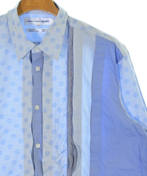 COMME des GARCONS SHIRT（コムデギャルソンシャツ）カジュアルシャツ 青 サイズ:M メンズ/2200702572050