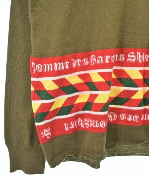 COMME des GARCONS SHIRT（コムデギャルソンシャツ）ニット・セーター カーキ サイズ:XL メンズ/2200704025042