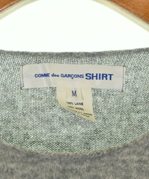 COMME des GARCONS SHIRT（コムデギャルソンシャツ）ニット・セーター グレー サイズ:M メンズ/2200702258022