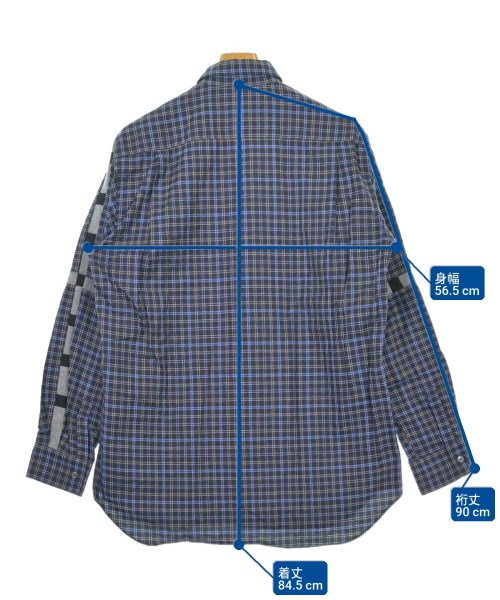 COMME des GARCONS SHIRT（コムデギャルソンシャツ）カジュアルシャツ 紺 サイズ:M メンズ/2200704368033