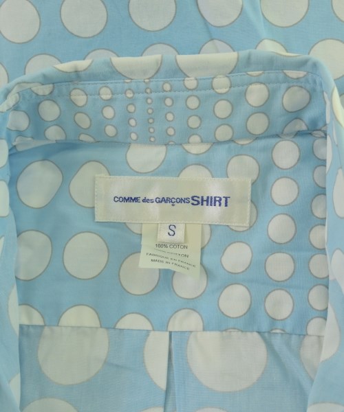 COMME des GARCONS SHIRT（コムデギャルソンシャツ）カジュアルシャツ 青 サイズ:S メンズ/2200699906128
