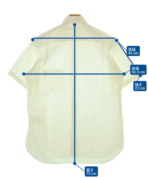 COMME des GARCONS SHIRT（コムデギャルソンシャツ）カジュアルシャツ 白 サイズ:S メンズ/2200699906159