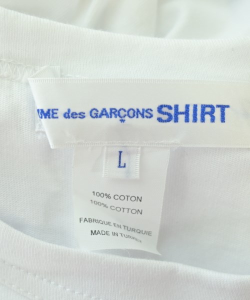 COMME des GARCONS SHIRT（コムデギャルソンシャツ）Tシャツ・カットソー 白 サイズ:L メンズ/2200705586108