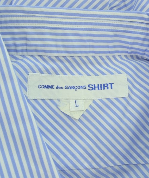 COMME des GARCONS SHIRT（コムデギャルソンシャツ）カジュアルシャツ 青 サイズ:L メンズ/2200705586122
