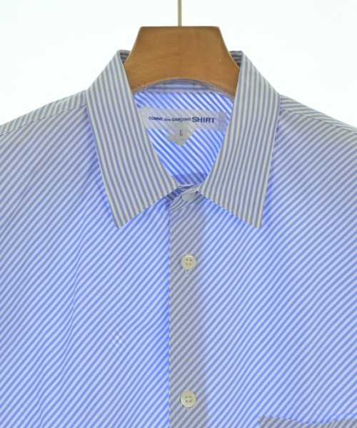 COMME des GARCONS SHIRT（コムデギャルソンシャツ）カジュアルシャツ 青 サイズ:L メンズ/2200705586122