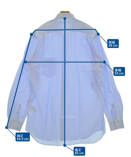 COMME des GARCONS SHIRT（コムデギャルソンシャツ）カジュアルシャツ 青 サイズ:L メンズ/2200705586122