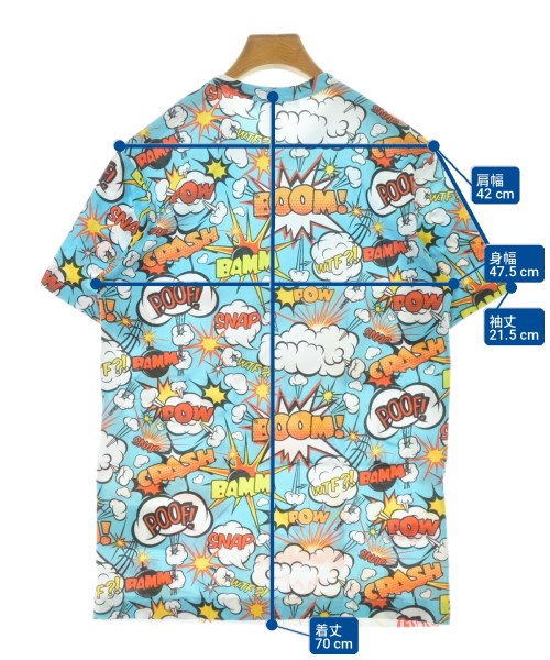 COMME des GARCONS SHIRT（コムデギャルソンシャツ）Tシャツ・カットソー 青 サイズ:M メンズ/2200705586160
