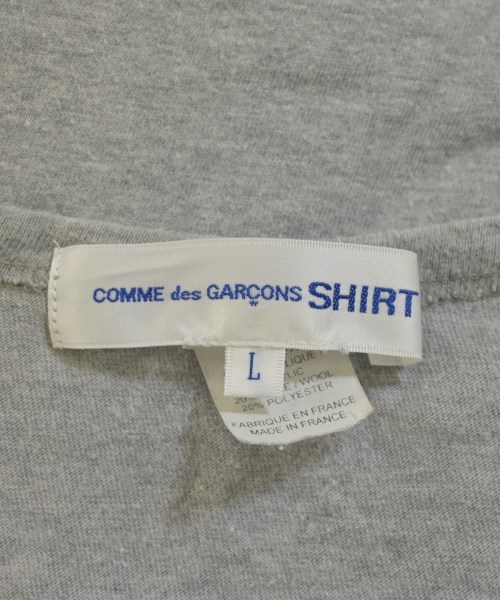 COMME des GARCONS SHIRT（コムデギャルソンシャツ）Tシャツ・カットソー グレー サイズ:L メンズ/2200701906139