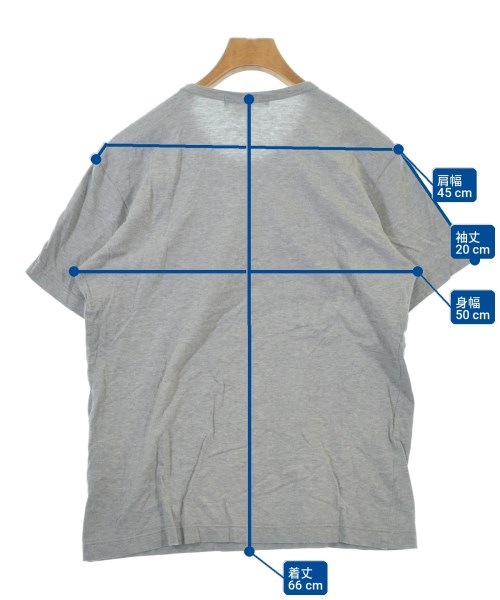 COMME des GARCONS SHIRT（コムデギャルソンシャツ）Tシャツ・カットソー グレー サイズ:L メンズ/2200701906139