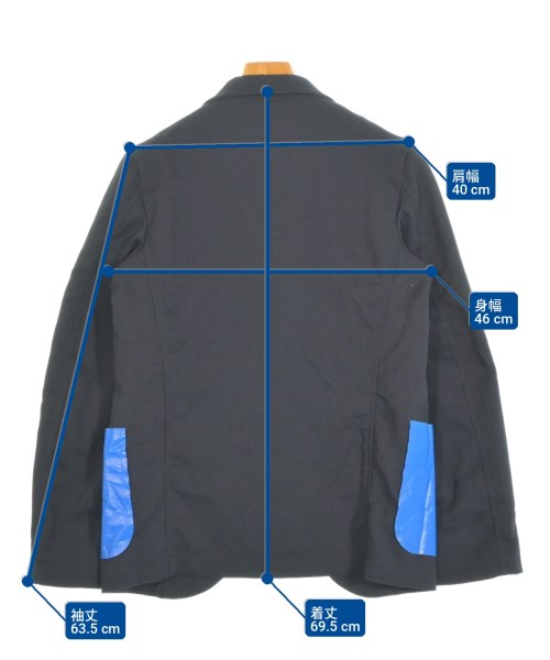 COMME des GARCONS SHIRT（コムデギャルソンシャツ）カジュアルジャケット 紺 サイズ:XS メンズ/2200705675017
