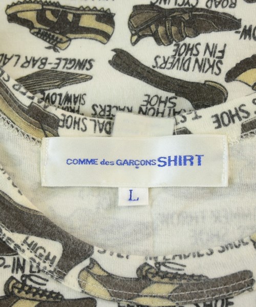 COMME des GARCONS SHIRT（コムデギャルソンシャツ）Tシャツ・カットソー 白 サイズ:L メンズ/2200705687058