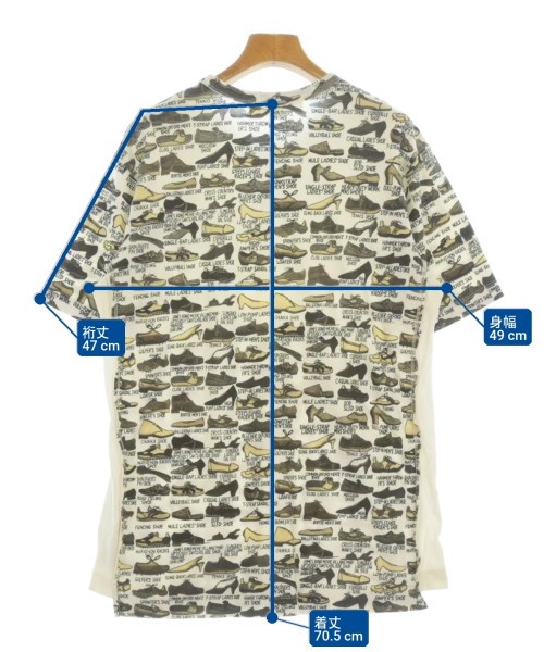 COMME des GARCONS SHIRT（コムデギャルソンシャツ）Tシャツ・カットソー 白 サイズ:L メンズ/2200705687058
