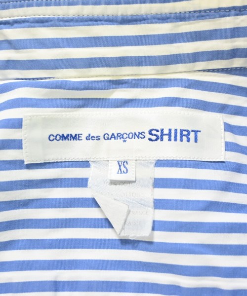 COMME des GARCONS SHIRT（コムデギャルソンシャツ）カジュアルシャツ 青 サイズ:XS メンズ/2200703815026