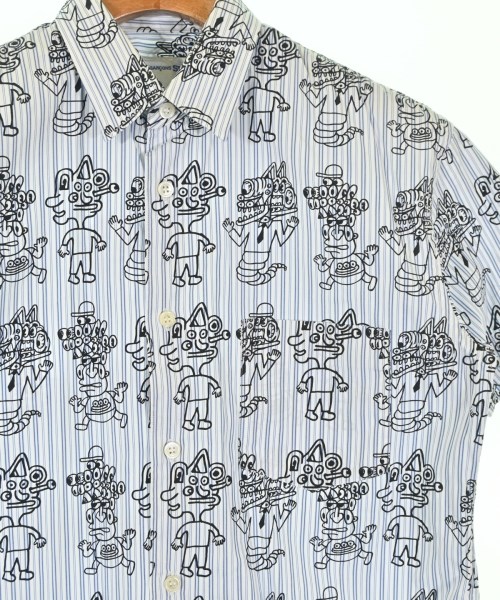 COMME des GARCONS SHIRT（コムデギャルソンシャツ）カジュアルシャツ 白 サイズ:XS メンズ/2200703815040