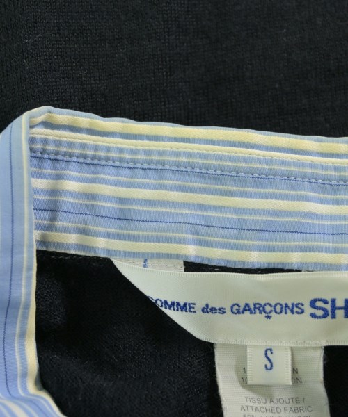 COMME des GARCONS SHIRT（コムデギャルソンシャツ）カーディガン 青 サイズ:S メンズ/2200703815064
