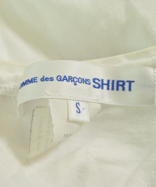 COMME des GARCONS SHIRT（コムデギャルソンシャツ）Tシャツ・カットソー 白 サイズ:S メンズ/2200703815071