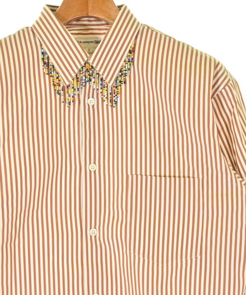 COMME des GARCONS SHIRT（コムデギャルソンシャツ）カジュアルシャツ 茶 サイズ:S メンズ/2200705991117