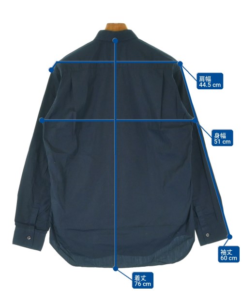 COMME des GARCONS SHIRT（コムデギャルソンシャツ）カジュアルシャツ 紺 サイズ:S メンズ/2200705991155