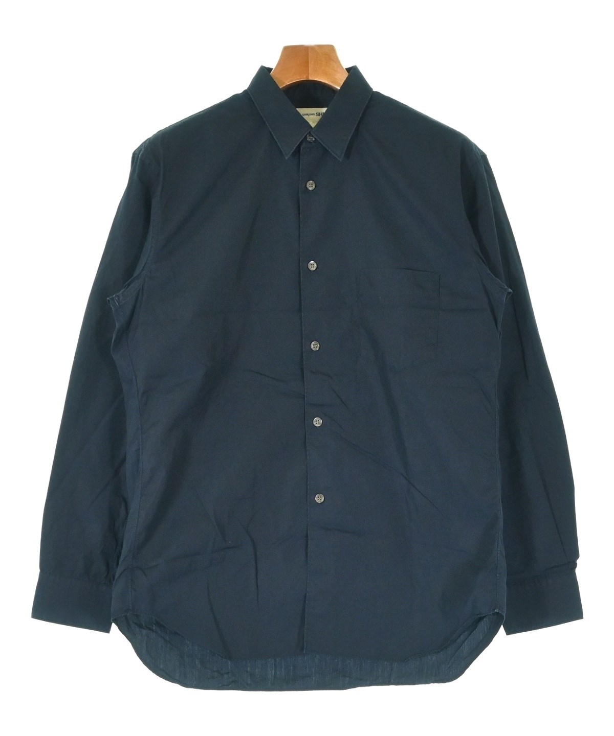 【中古】コムデギャルソンシャツ COMME des GARCONS SHIRT 2022年春夏 コットン ドッキング カジュアルシャツ【サイズS】【メンズ】 COMME des GARCONS SHIRT（コムデギャルソンシャツ）カジュアルシャツ