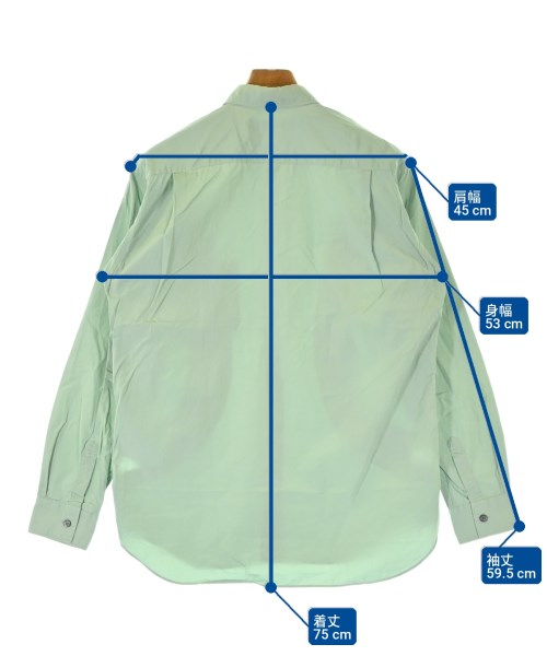 COMME des GARCONS SHIRT（コムデギャルソンシャツ）カジュアルシャツ 緑 サイズ:S メンズ/2200705991162