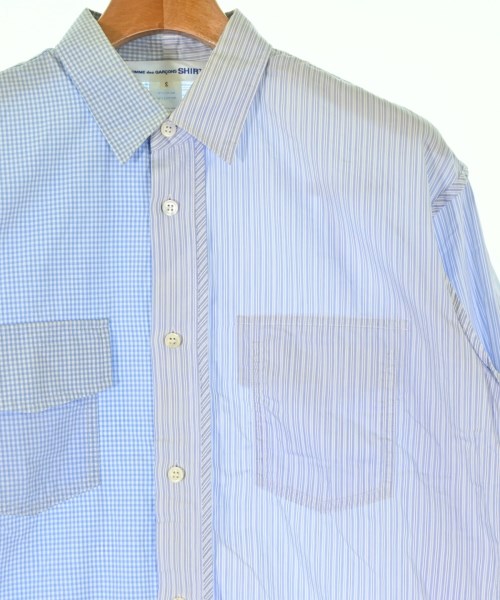COMME des GARCONS SHIRT（コムデギャルソンシャツ）カジュアルシャツ 青 サイズ:S メンズ/2200705991179